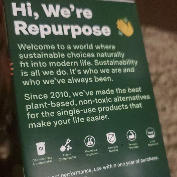 Repurpose Compostable Small Bin Bags (50count) - Picture 4 of 4